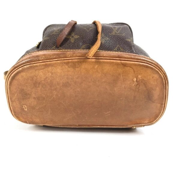 LOUIS VUITTON M51137 Monogram Mini Montsouris bag Backpack MonogramCanvas Brown - Picture 5 of 16